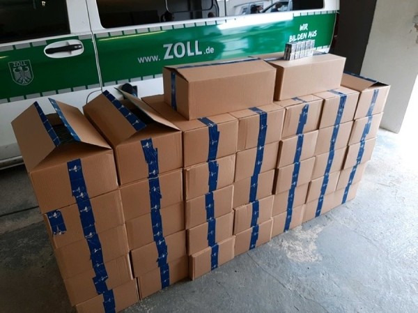 Под Магдебургом задержали белоруса с сигаретами в машине